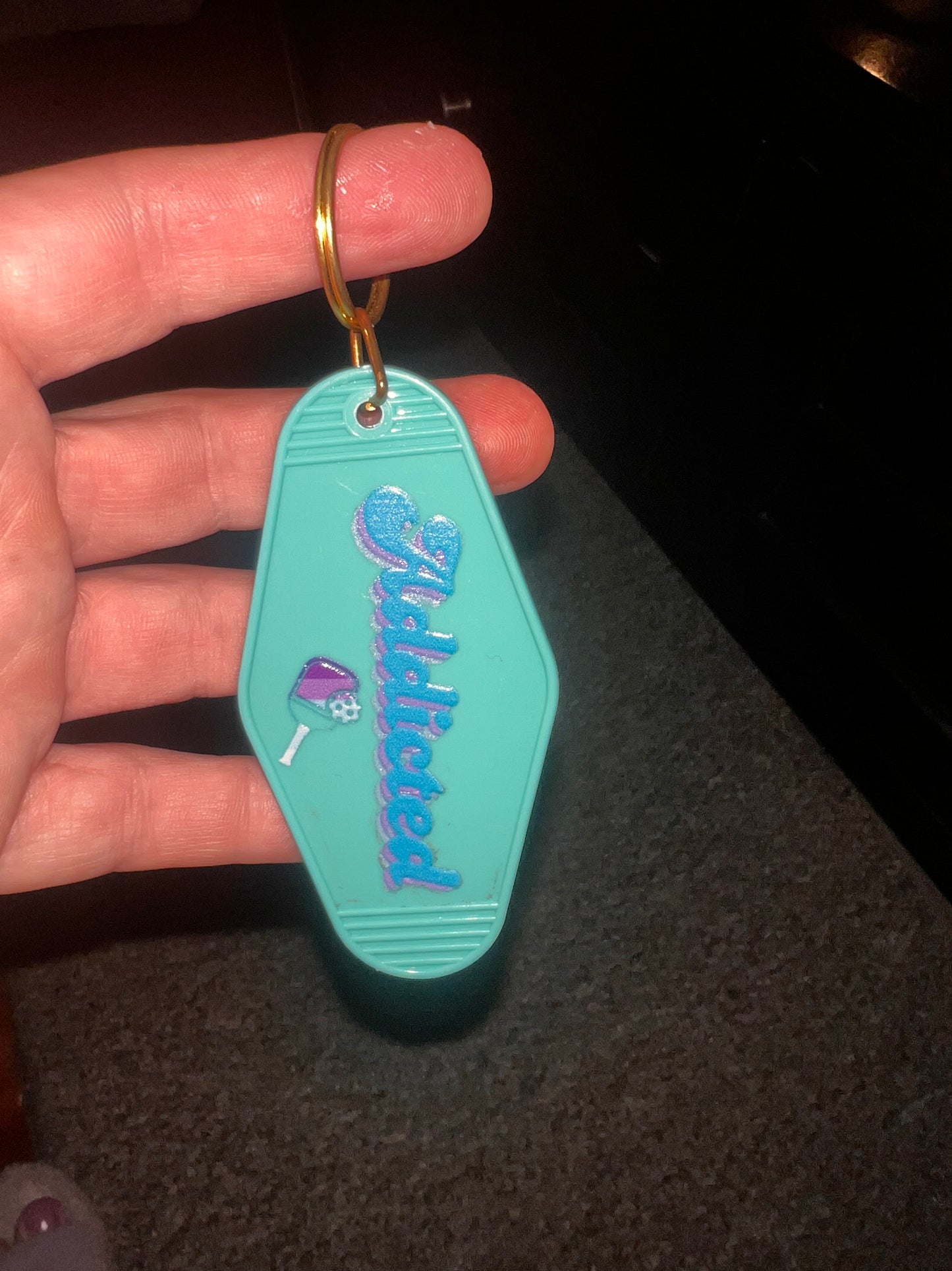 Addicted - Motel Keychain