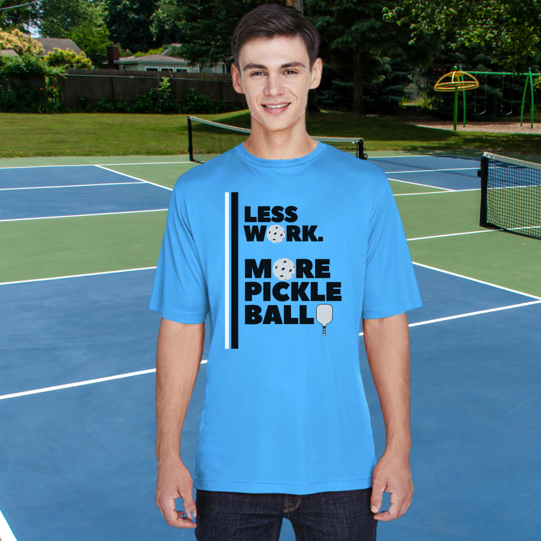 Less Work. More Pickleball Performance Shirt
