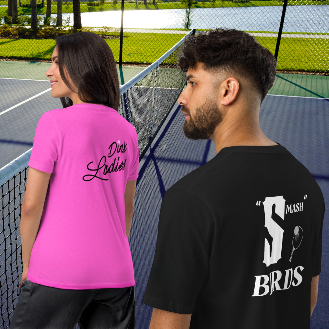 Smash Birds Men’s Pickleball Team Shirt | Performance Tournament Tee