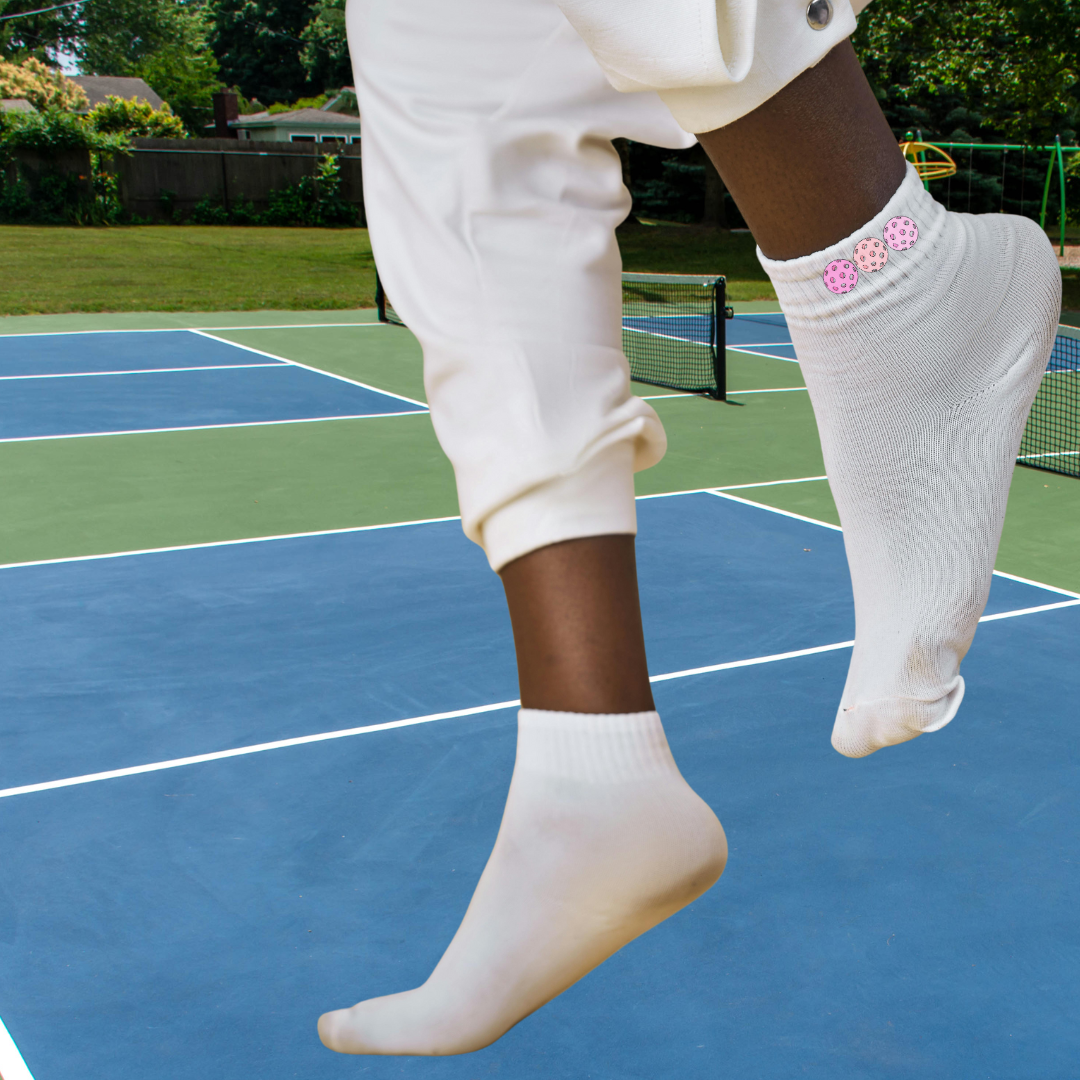 3 Pickleballs Socks