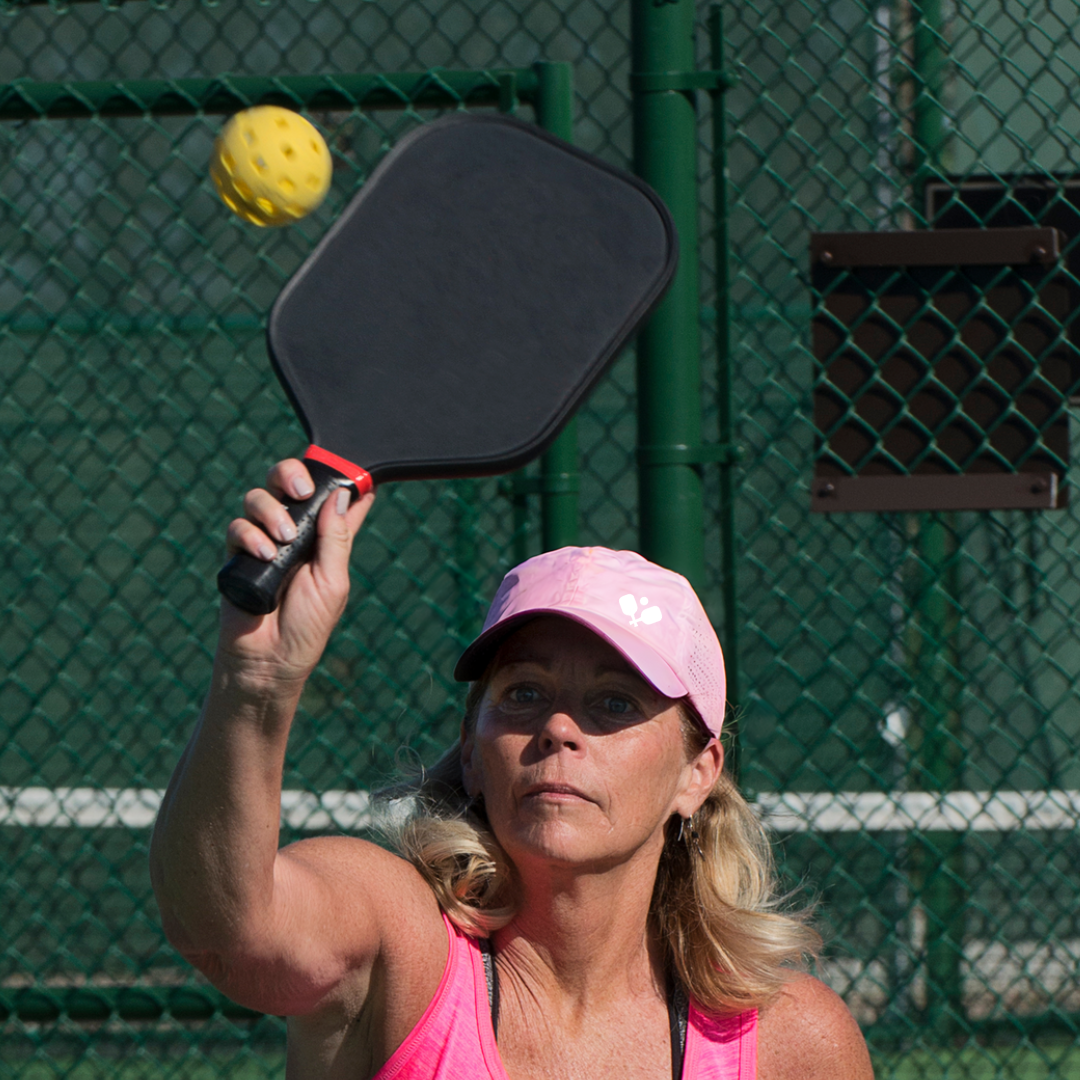 Embroidered Pink Hat