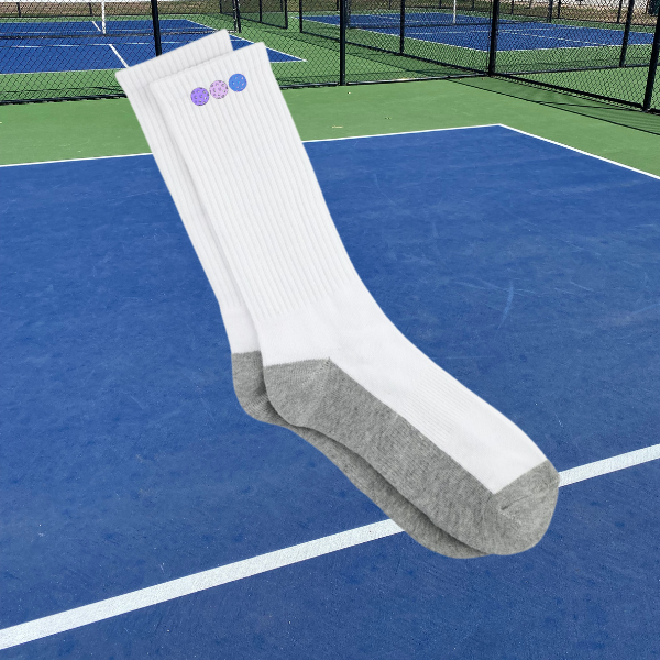 3 Pickleballs Socks