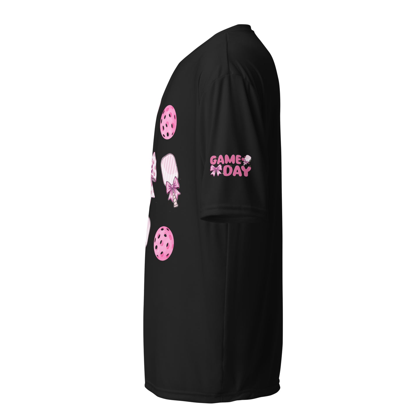 Pink Bows & Pickleballs Performance Shirt