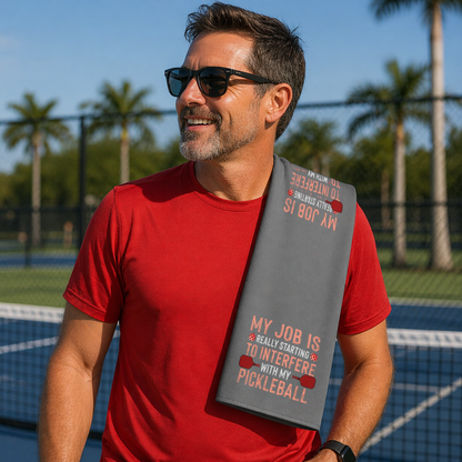 Gray COOLING Towel