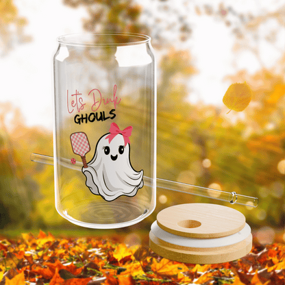 Let’s Dink Ghouls Glass