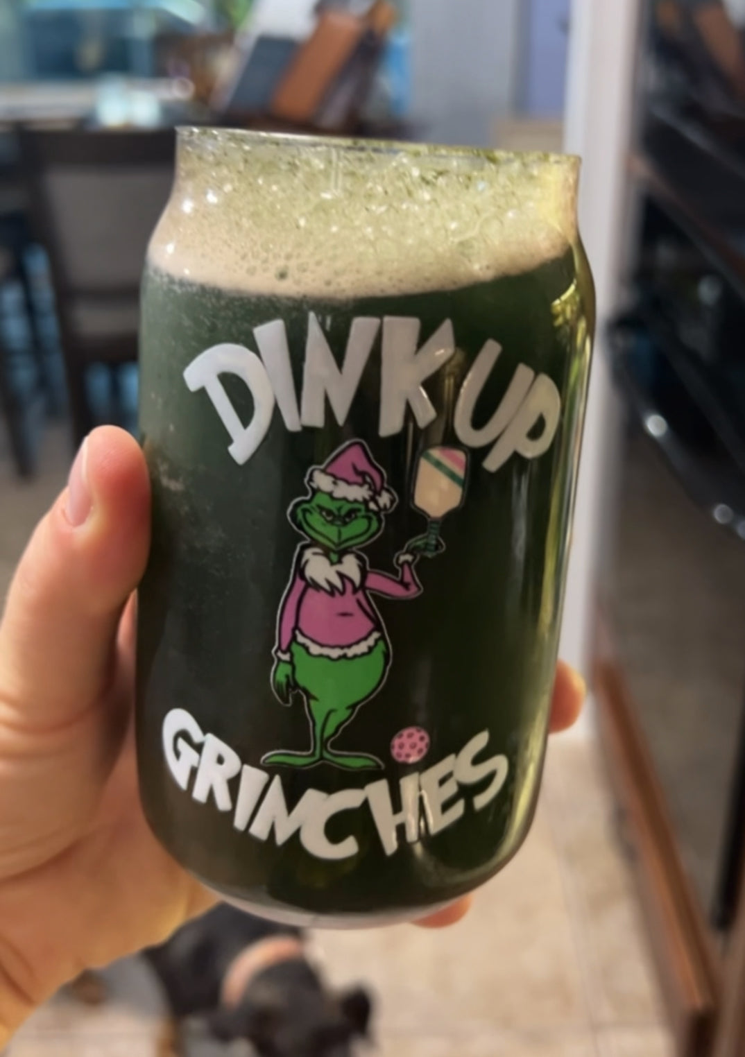 Dink Up Grinches Sticker