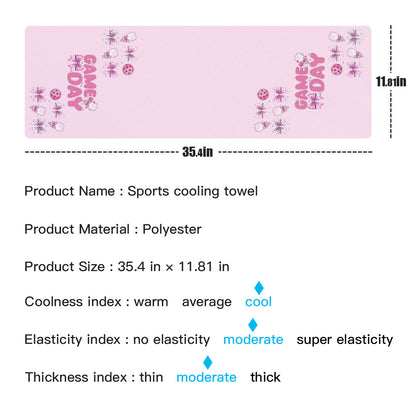 Pink COOLING Towel