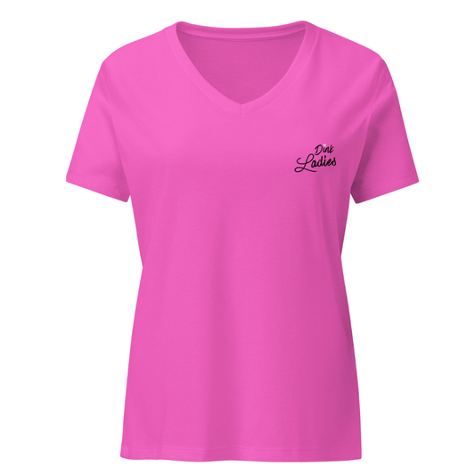 Dink Ladies Women’s Pickleball Team Shirt | V-Neck Performance Tournament Tee
