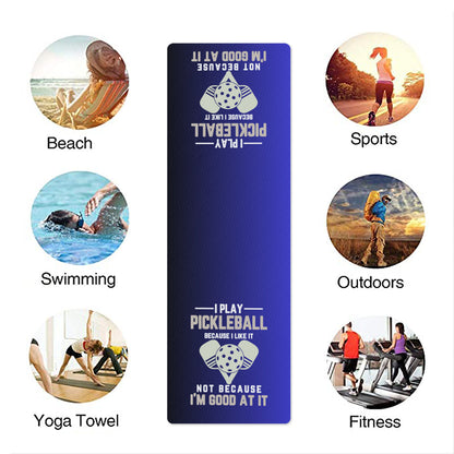 Black & Blue COOLING Towel