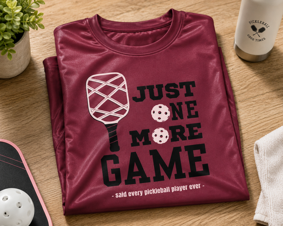 Just 1 More Game - Performance T-Shirt