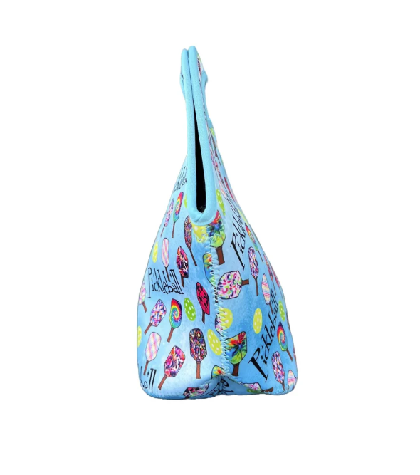 Pickleball Paddle Neoprene Lunch Bag