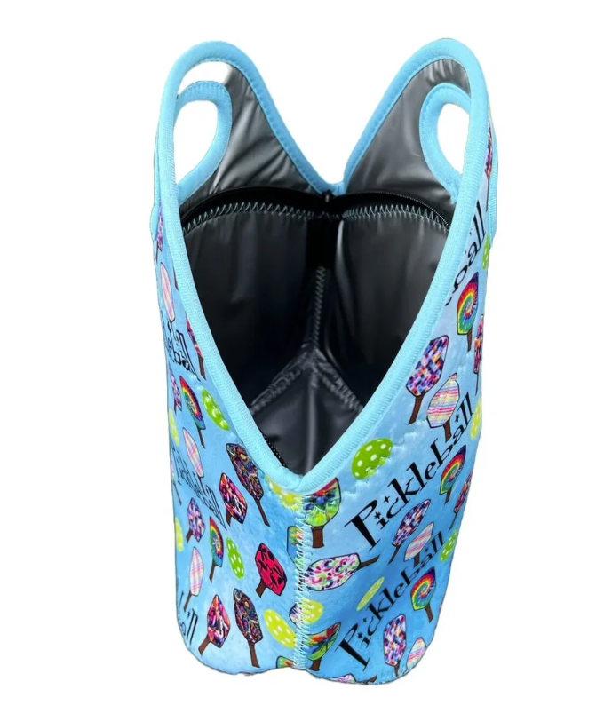 Pickleball Paddle Neoprene Lunch Bag