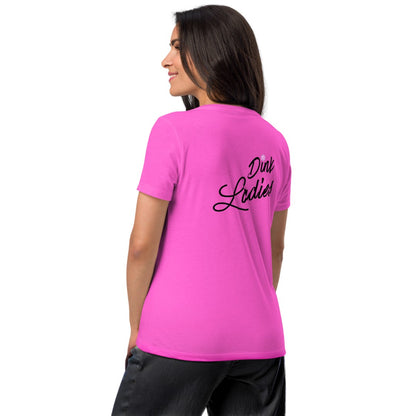 Dink Ladies Women’s Pickleball Team Shirt | V-Neck Performance Tournament Tee