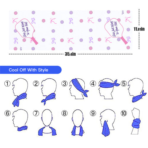 Girls Just Want to Have Fun Cooling Towel