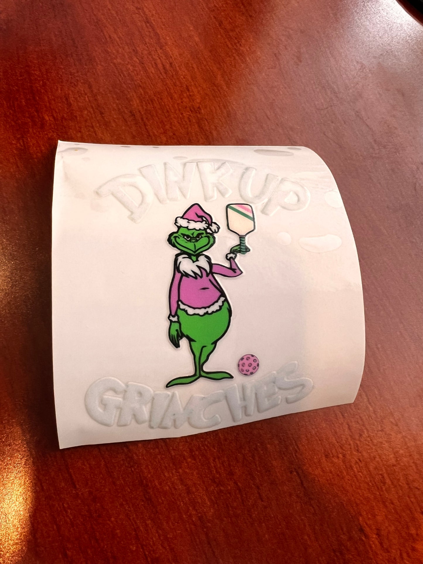 Dink Up Grinches Sticker