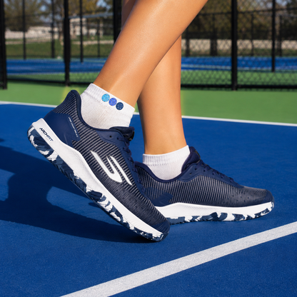 3 Pickleballs Ankle Socks