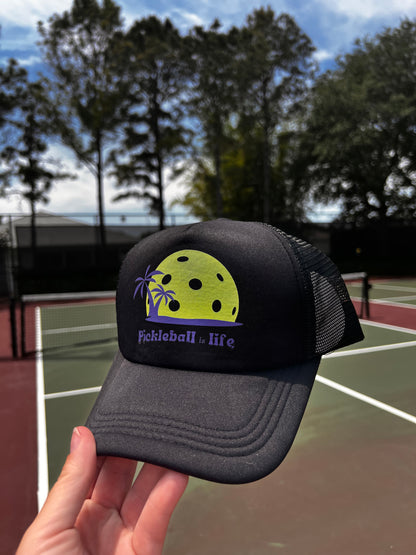 Pickleball is Life Trucker Hat