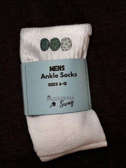3 Pickleballs Socks