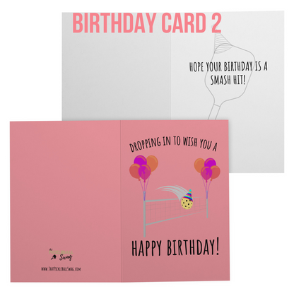Mix & Match Pickleball Greeting Cards (Set of 5)