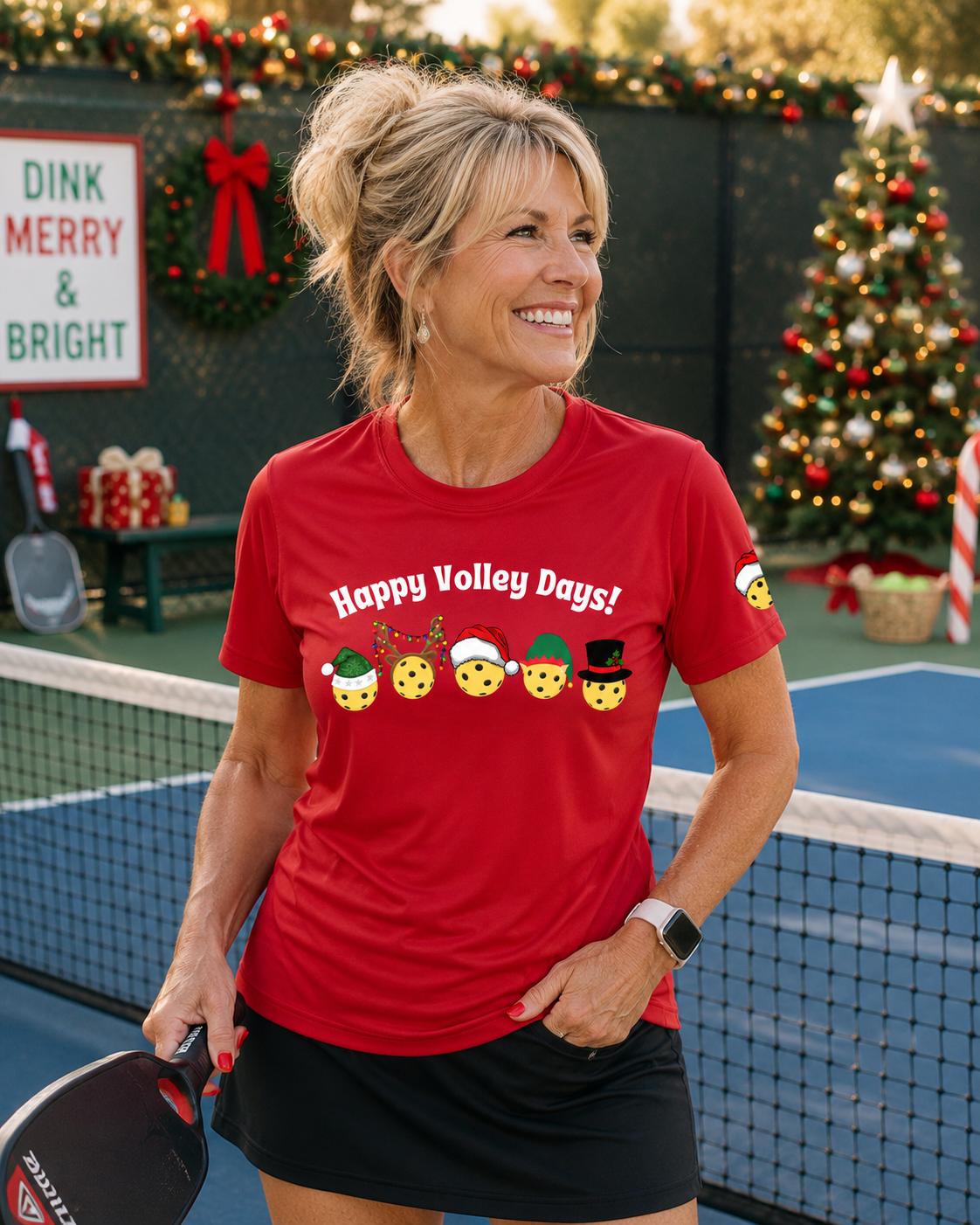 Happy Volley Days Pickleball Performance Shirt
