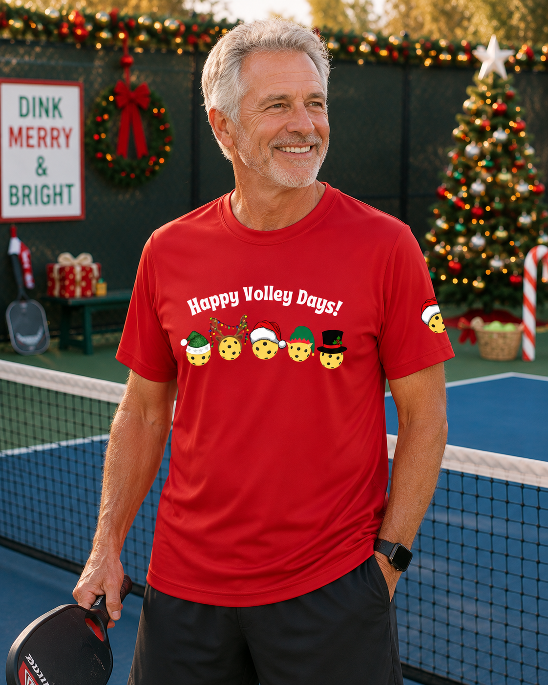 Happy Volley Days Pickleball Performance Shirt