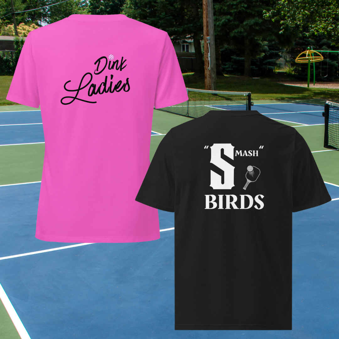 Smash Birds Men’s Pickleball Team Shirt | Performance Tournament Tee
