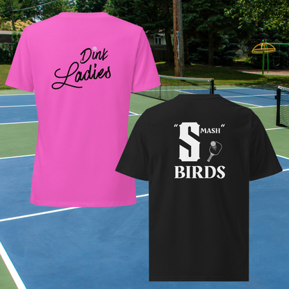 Dink Ladies Women’s Pickleball Team Shirt | V-Neck Performance Tournament Tee