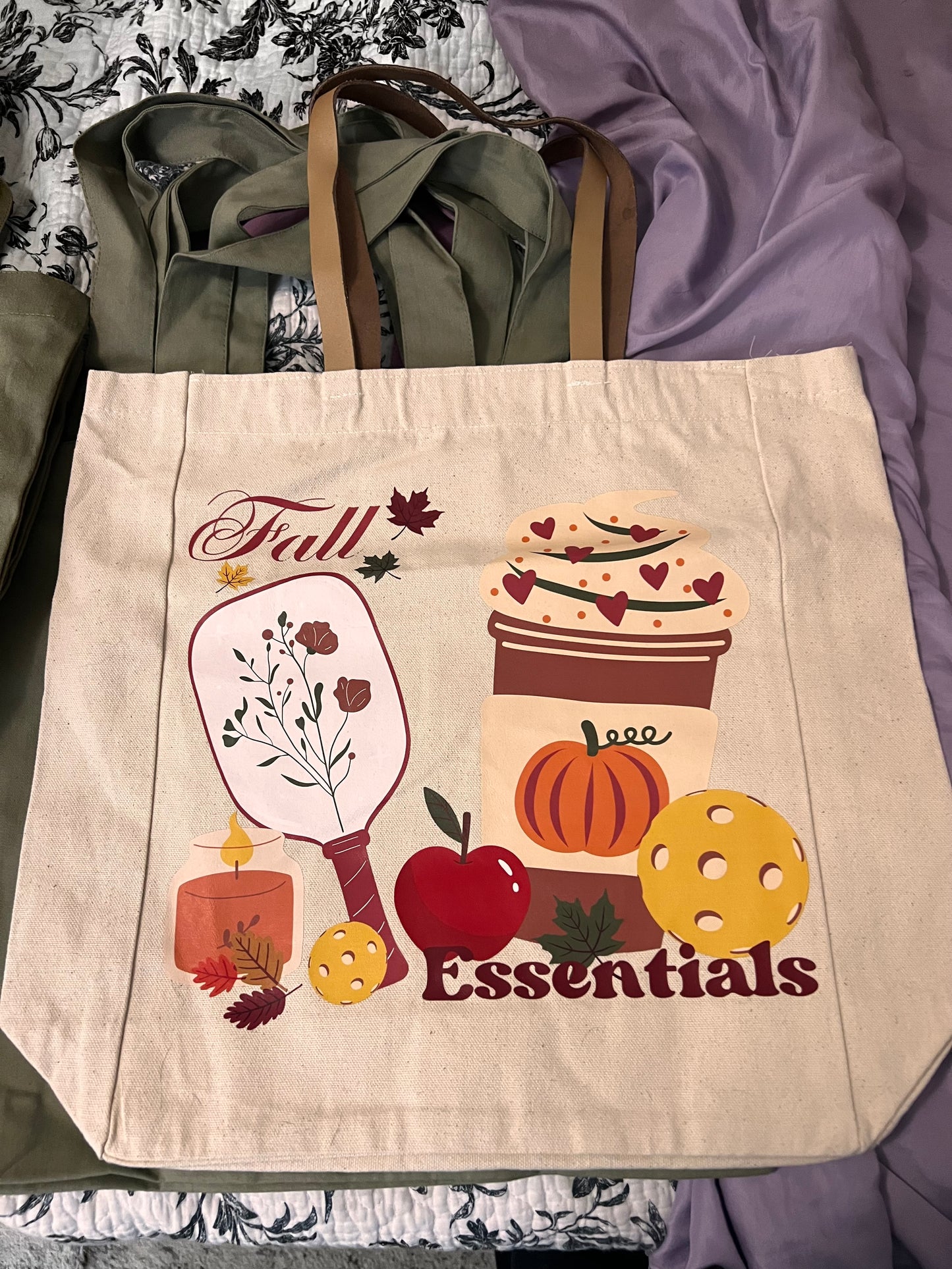 Fall Tote Bag - Fall Essentials
