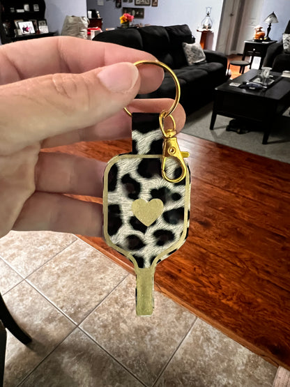 Leopard Keychain
