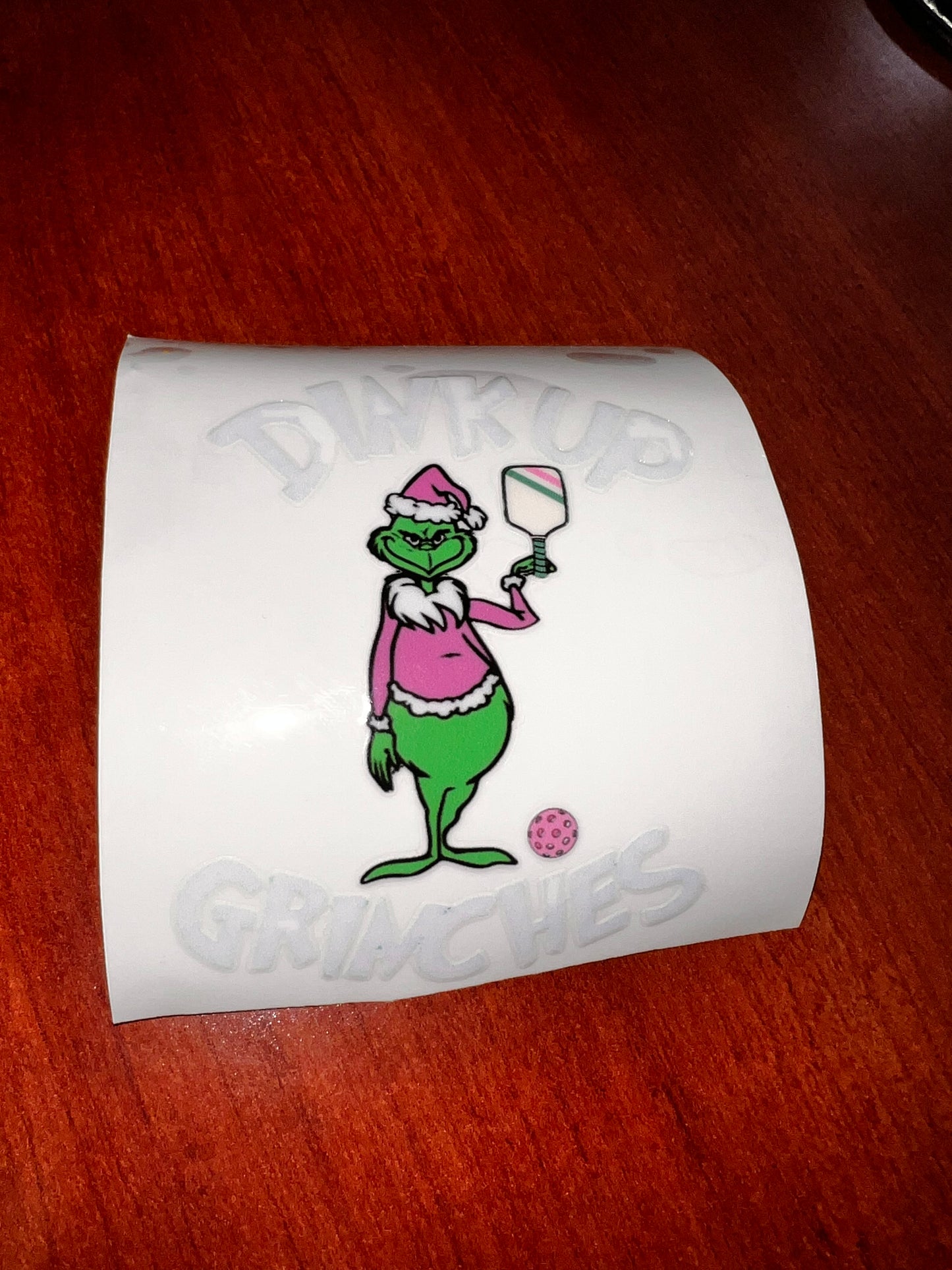 Dink Up Grinches Sticker
