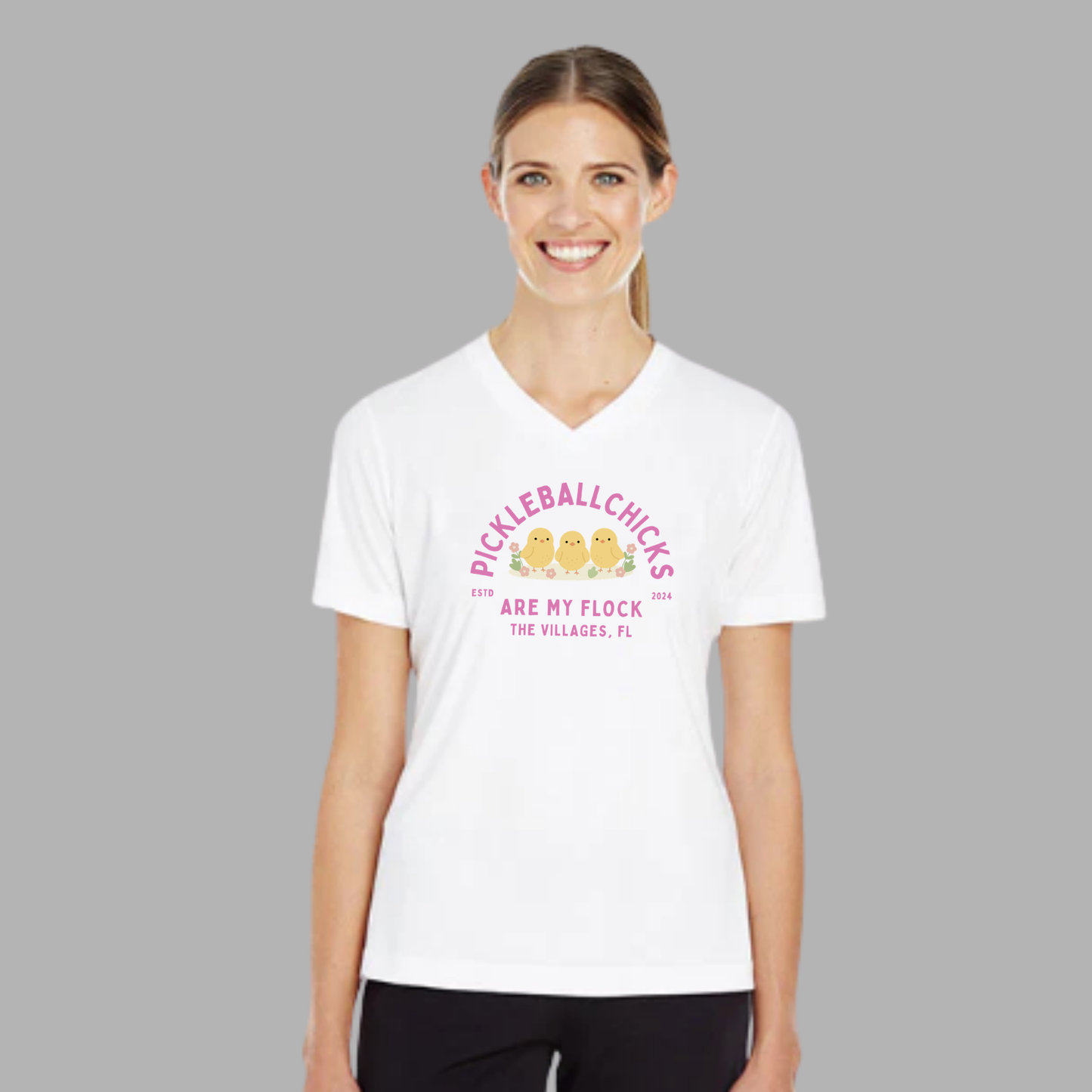 PickleballChicks™ Are My Flock Performance Top