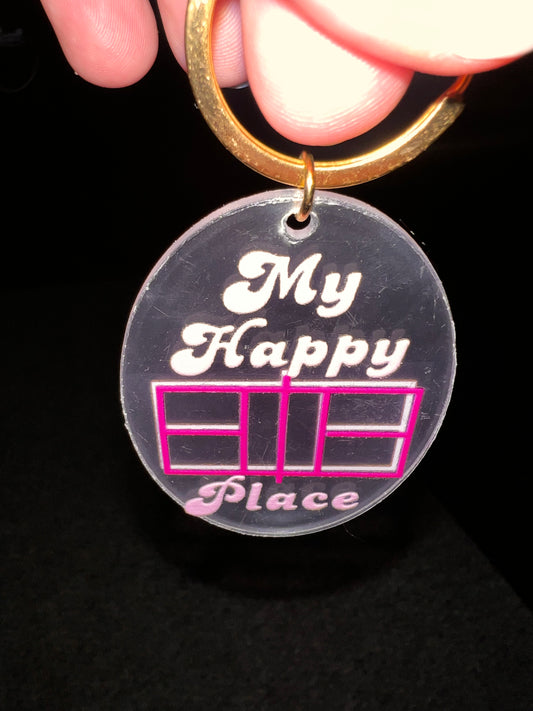 My Happy Place Keychains