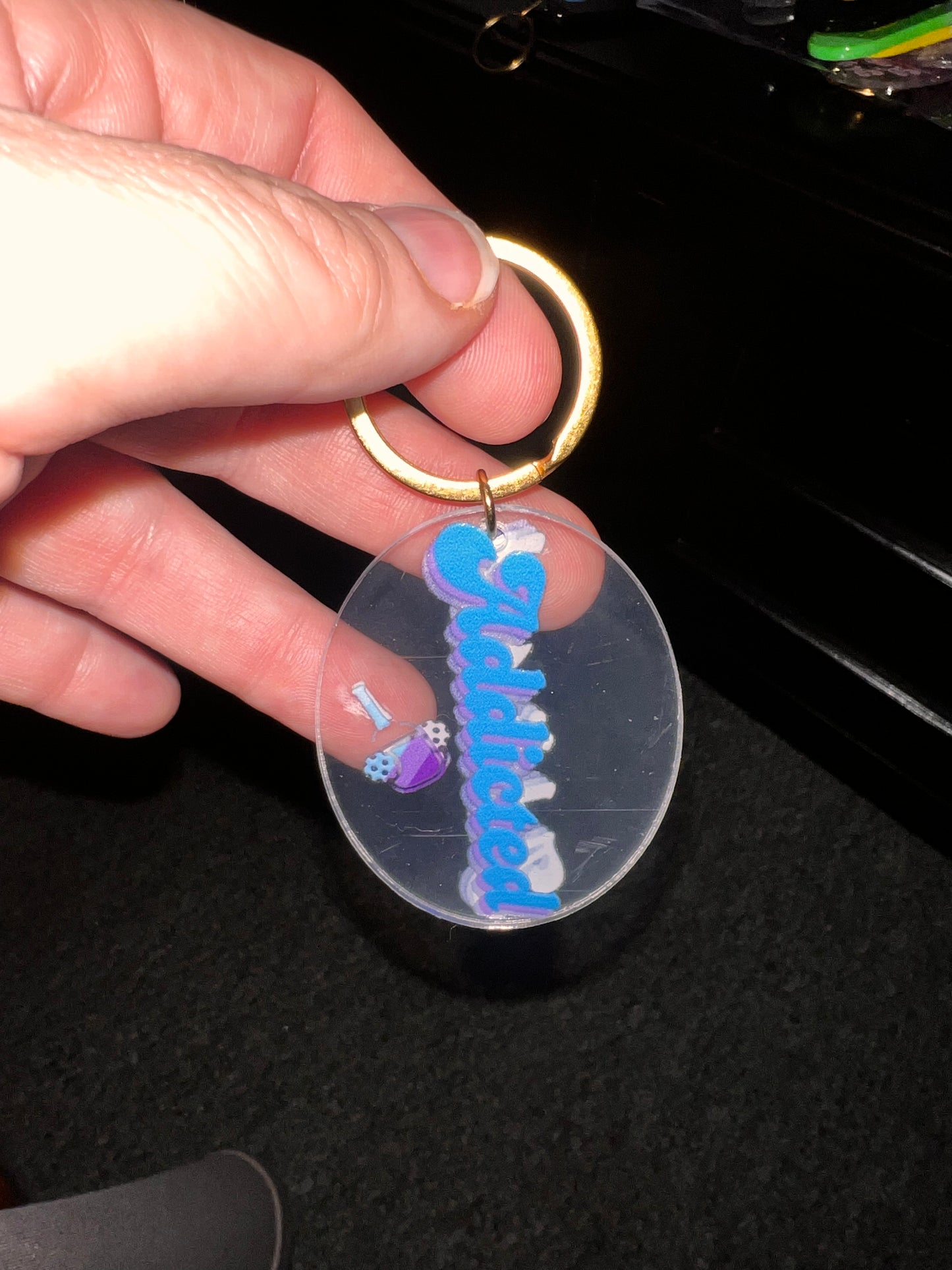 Addicted - Motel Keychain