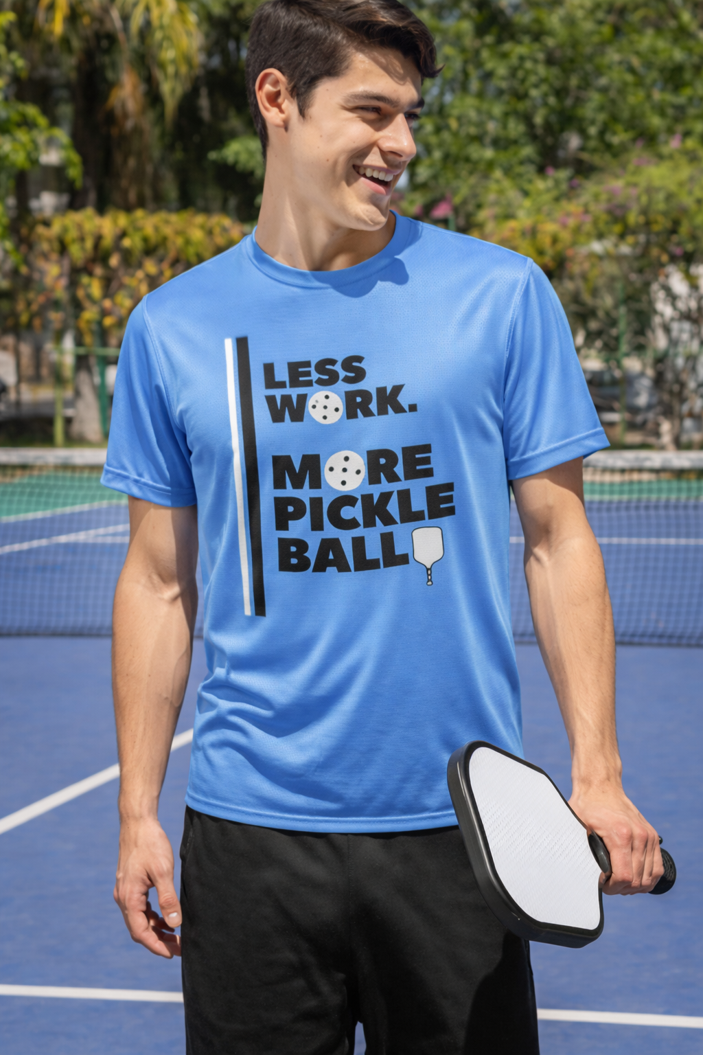 Less Work. More Pickleball Performance Shirt
