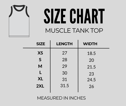 Neon Pickleball Performance Muscle Tank Top