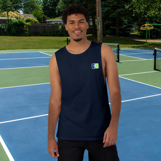 Pickleball Player Oath Muscle Tank – Performance Sleeveless Shirt | Moisture-Wicking UV Protection