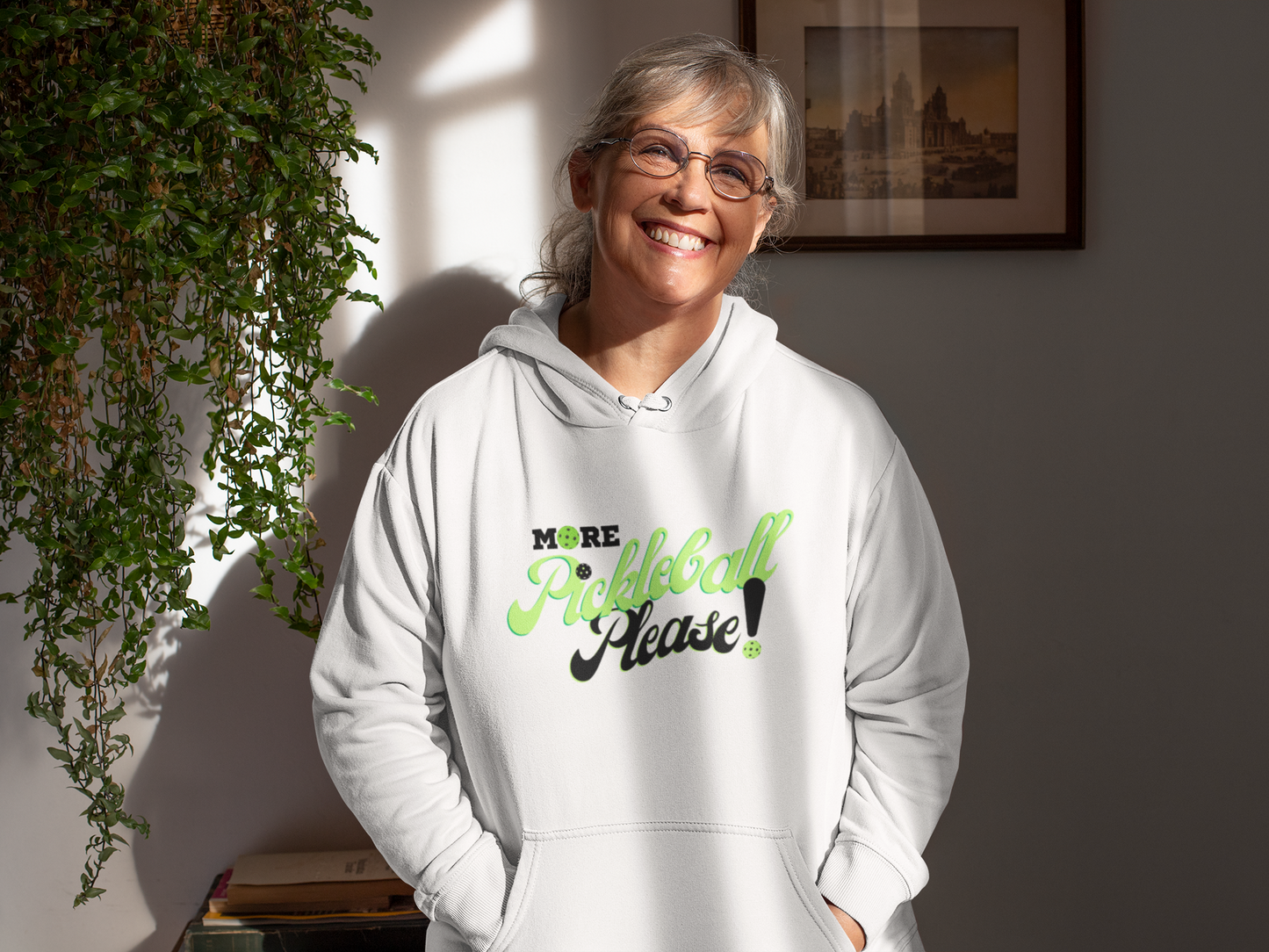 More Pickleball PLEASE Hoodie