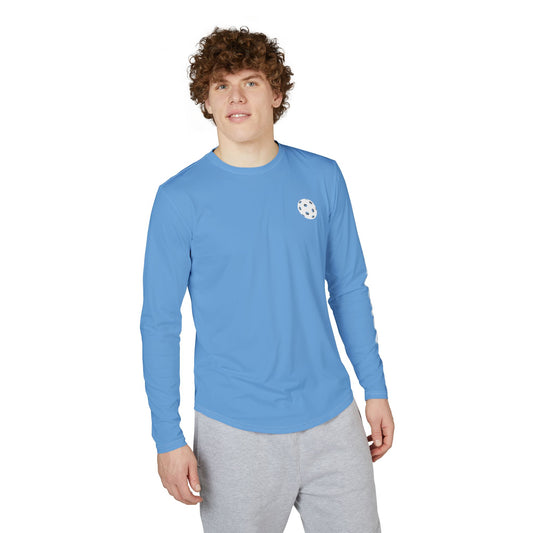 Pickleball Long Sleeve Performance Shirt – Powder Blue