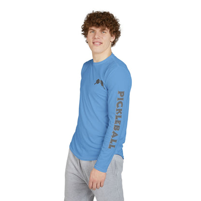 Pickleball Long Sleeve Performance Shirt – Powder Blue