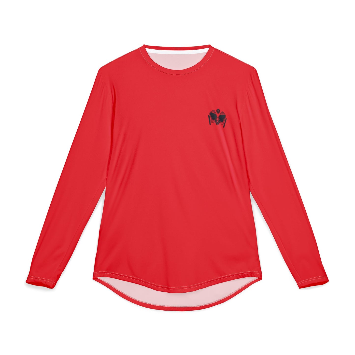 Pickleball Long Sleeve Performance Shirt – Red