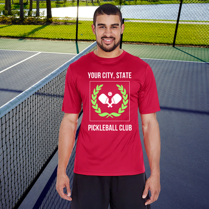 CUSTOM Pickleball Club - Performance T-shirt