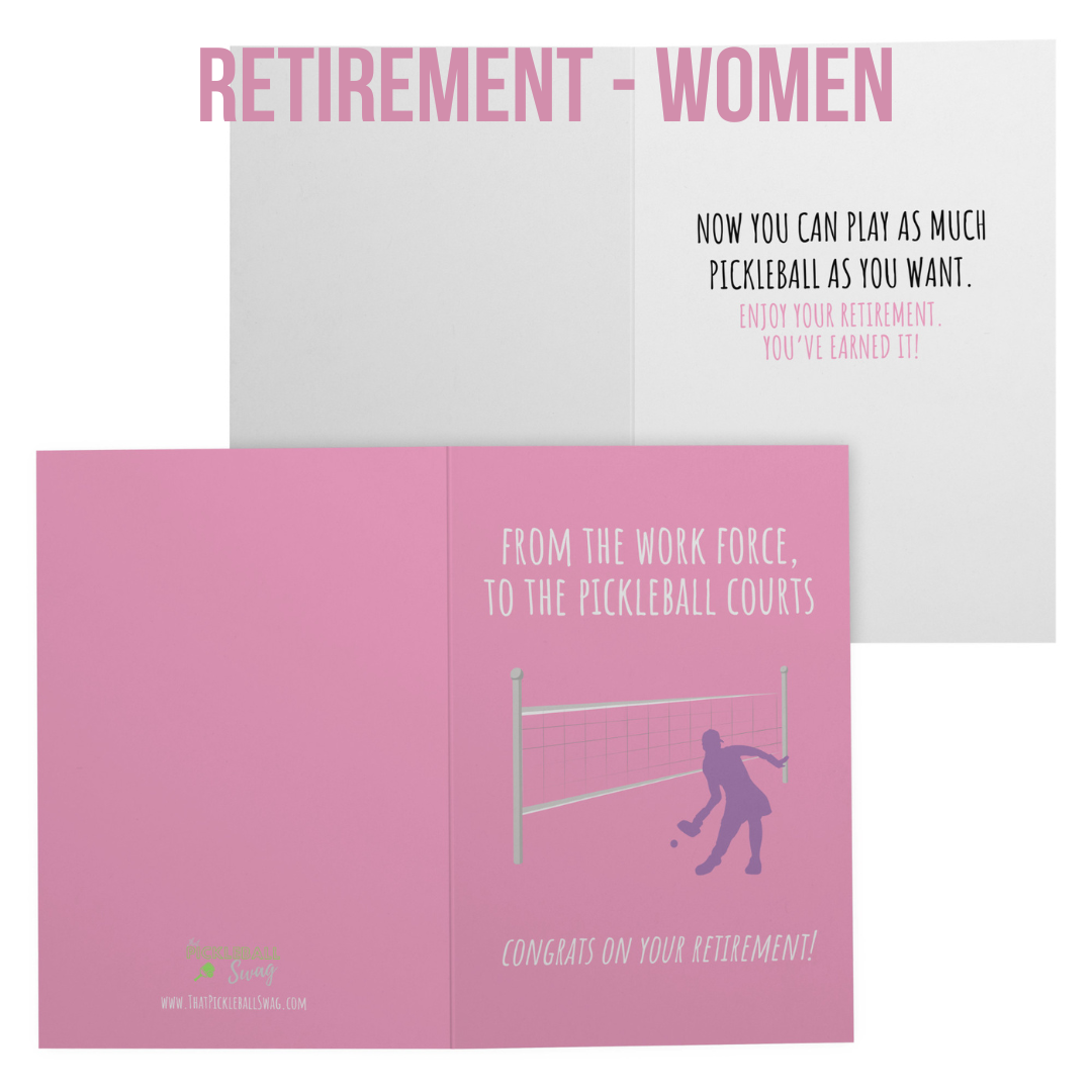 Mix & Match Pickleball Greeting Cards (Set of 5)