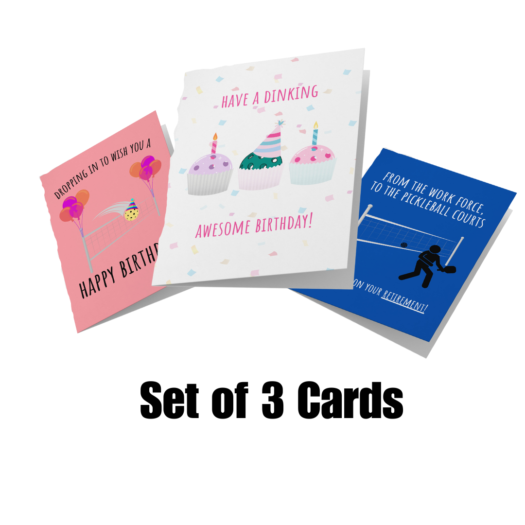 3 Greeting Cards