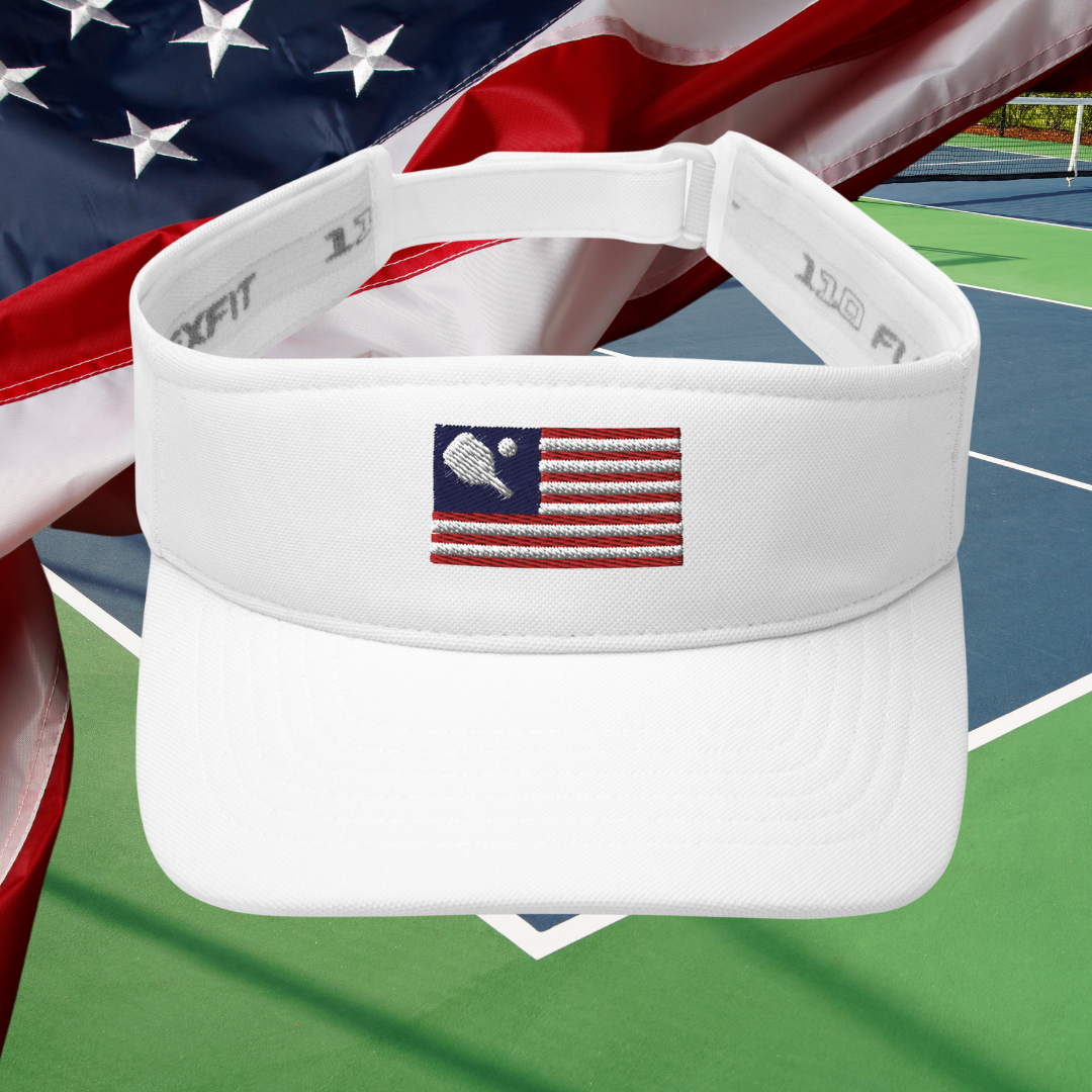 American Flag Pickleball Visor