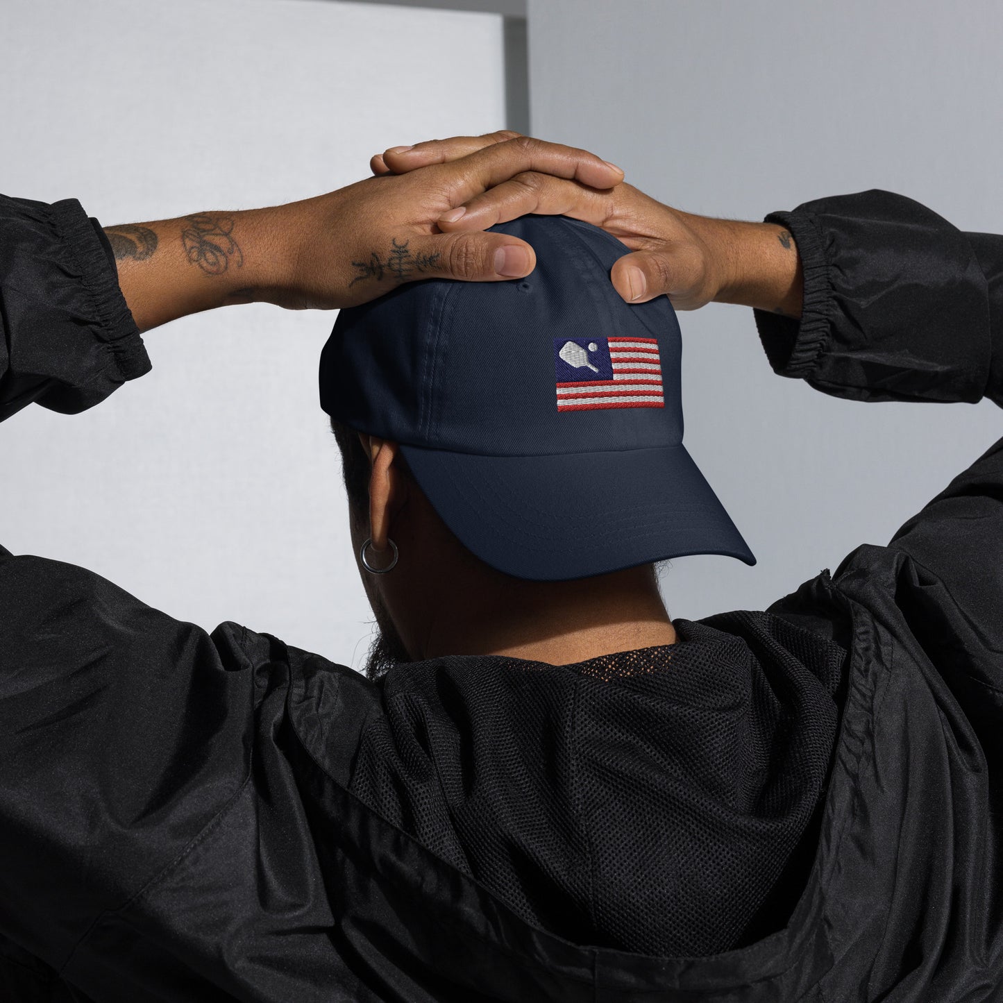 American Flag Pickleball Hat