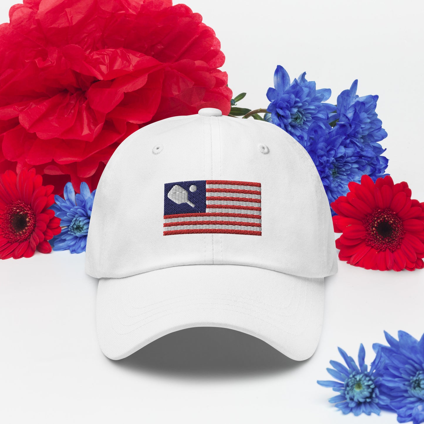 American Flag Pickleball Hat