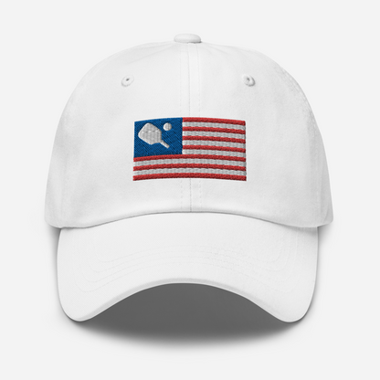American Flag Pickleball Hat