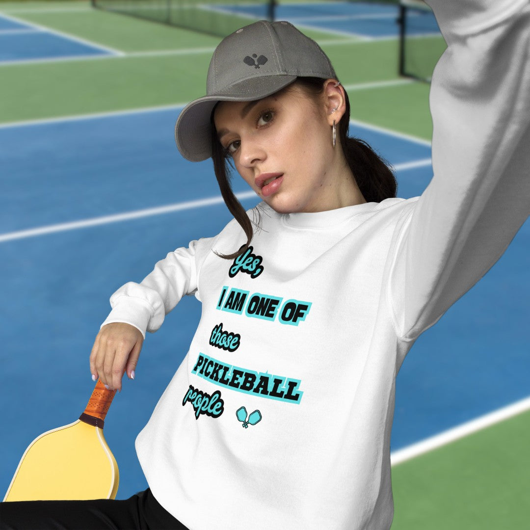 Yes, I Am One Of Those Pickleball People Crewneck 2