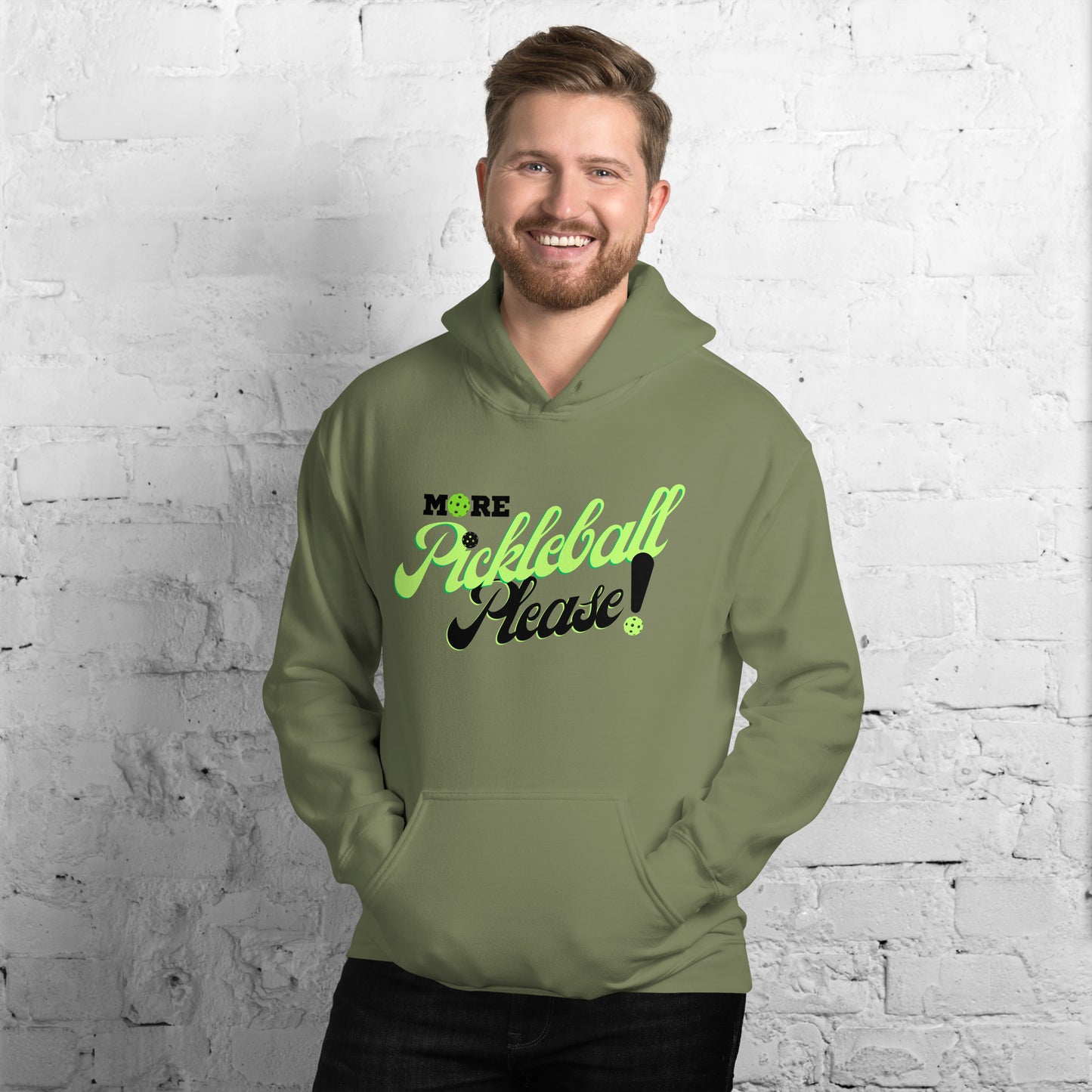 More Pickleball PLEASE Hoodie