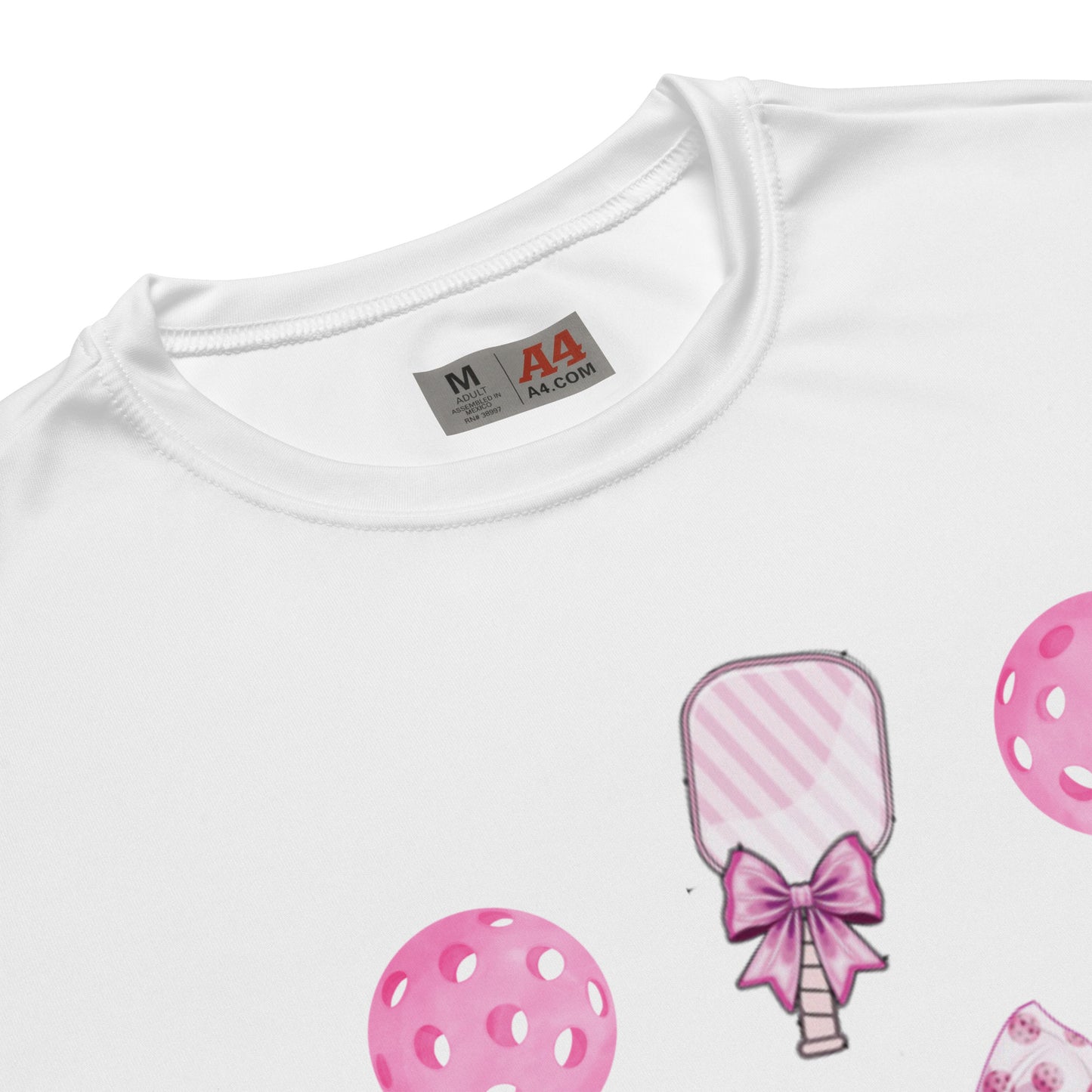 Pink Bows & Pickleballs Performance Shirt